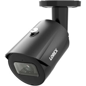 Lorex 4K 8MP IP Bullet PoE Wired Security Camera – Indoor/Outdoor IP67 Weatherproof, Color Night Vision, Long-Range IR, Smart Motion Detection (Person/Vehicle) & Listen-in Audio