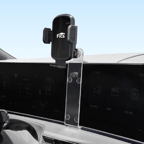 FICS Phone Holder Compatible with Hyundai Santafe 2024 of 12.3" Cluster. Santafe 2024 Accessories, Santafe 2024 Phone Mount, Santafe 2024 Customized Phone Holder