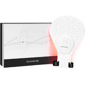 Red Light Therapy for Neck and Décolleté, New Neck Beauty Device, High Efficiency of 830nm and 630nm LED Device, Portable, with Gift Box
