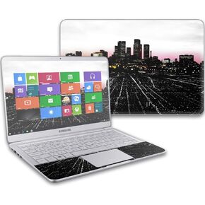 MightySkins Skin Compatible with Samsung Notebook 9 13" (2017) wrap Cover Sticker Skins Urban Night