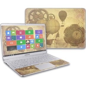 MightySkins Skin Compatible with Samsung Notebook 9 13" (2017) wrap Cover Sticker Skins Steam Punk Paper