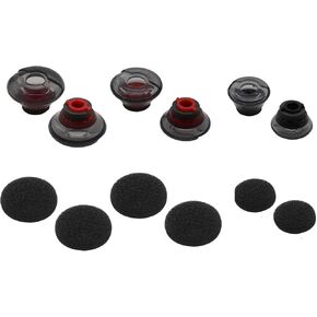 NETJNP Parts - 6pcs S/M/L Sizes Ear Gels for Plantronics Voyager 5200-5220 Replacement Spare Kit with Foams