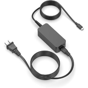 Charger for Lenovo Chromebook Laptop Power Supply Adapter Cord, UL-Listed, USB C Connector 45W