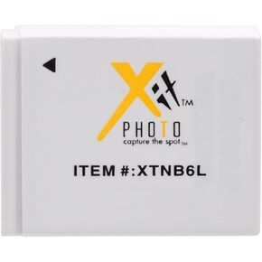 Xit XTNB6L 1450mAh Lithium Ion Replacement Battery for Canon NB-6L (White)