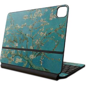 Skin Compatible with Apple Magic Keyboard for iPad Air 11-inch (M2) 2024 - Almond Blossom - Premium 3M Vinyl Protective Wrap Decal Cover - Easy to Apply | Crafted in The USA by MightySkins