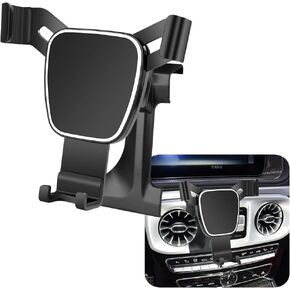Car Phone Holder for Mercedes Benz G G-Class 2019-2024 AMG G63 G65 G55 G500 W463 Wagon Auto Accessories Navigation Bracket Interior Decoration Mobile Cell Phone Mount