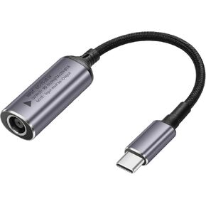 SinLoon PD 140W DC7909 to USB C Cable DC 7.9mm x 0.9mm Female(7.9 x 5.5mm) Input to Type C Male Power Charging Cable with PD Automatic Identification Chip,for Phones,Tablets,Laptops(DC7909)