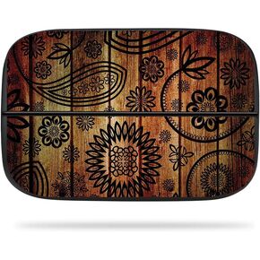 MightySkins Skin Compatible with Elgato Game Capture hd60s - Wooden Floral | Protective, Durable, and Unique Vinyl Decal wrap Cover | Easy to Apply, Remove, and Change Styles | Made in The USA
