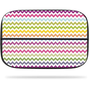 MightySkins Skin Compatible with Elgato Game Capture hd60s - Rainbow Chevron | Protective, Durable, and Unique Vinyl Decal wrap cover | Easy to Apply, Remove, and Change Styles | Made in The USA