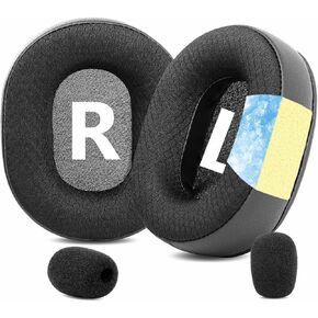 TaiZiChangQin Upgrade Ear Pads Ear Cushions Mic Foam Kit Replacement Compatible with Logitech G Pro X G Pro X 2 Headphone Cooling Gel Earpads