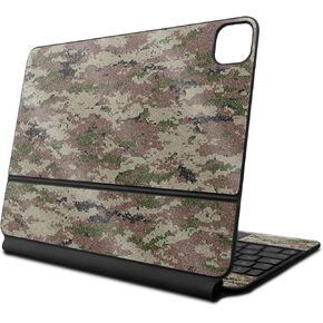 Glossy Glitter Skin Compatible with Apple Magic Keyboard for iPad Air 11-inch (M2) 2024 - Urban Camo - Premium 3M Vinyl Protective Wrap Decal Cover - Easy to Apply | Crafted in The USA by MightySkins
