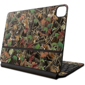 Skin Compatible with Apple Magic Keyboard for iPad Air 11-inch (M2) 2024 - Buck Camo - Premium 3M Vinyl Protective Wrap Decal Cover - Easy to Apply | Crafted in The USA by MightySkins