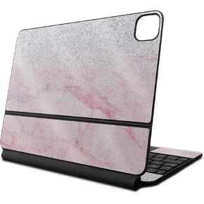 Glossy Glitter Skin Compatible with Apple Magic Keyboard for iPad Air 11-inch (M2) 2024 - Girly Marble Dazzle - 3M Vinyl Protective Decal Cover - Easy to Apply | Crafted in The USA by MightySkins