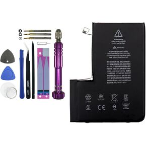 A2466 Replacement Battery for iPhone 12 Pro Max Model A2410 A2411 A2412 A2342 with Specialized Toolkit.
