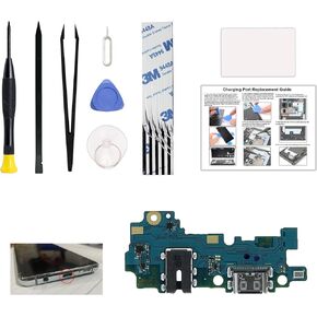 Charging Port Replacement Kit Compatible with Galaxy A42 5G US Version, SM-A426U, SM-A426U1 Dock Board USB-C Connector, with Instruction Manual, Toolkit
