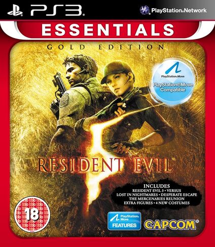 RESIDENT EVIL 5 GOLD EDITION ESSENTIALS PS3 EN in Saudi Arabia