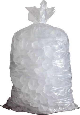Aluf Plastics X Heavy Poultrys 1.1 MIL أكياس طعام بولي شفافة - 8 × 4 × 18 بوصة - عبوة من 1000 - للفواكه والخضروات والجبن واللحوم والمنتجات الغذائية المجمدة in Kuwait