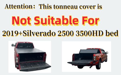 Soft ROLL UP Truck tonneau Cover for 2007-2024 Chevrolet Silverado/GMC Sierra 1500 5.8FT/69.3'' Bed. (Soft Roll-up) in Saudi Arabia