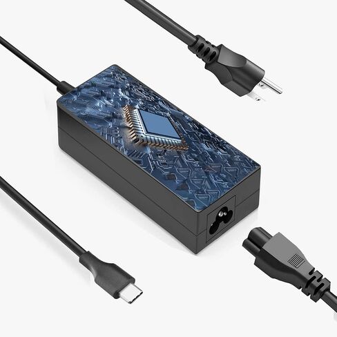شاحن محطة إرساء للكمبيوتر المحمول USB C من النوع C لجهاز HP Chromebook X360 14-CA000 11-AE000 لجهاز Lenovo Chromebook c330 s330 c340 s340 100e 300e 500e ThinkPad T480 T580 E480 E580 محول التيار الكهربائي in Saudi Arabia