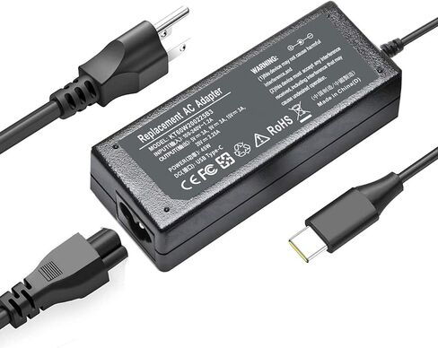شاحن محطة إرساء للكمبيوتر المحمول USB C من النوع C لجهاز HP Chromebook X360 14-CA000 11-AE000 لجهاز Lenovo Chromebook c330 s330 c340 s340 100e 300e 500e ThinkPad T480 T580 E480 E580 محول التيار الكهربائي in Saudi Arabia