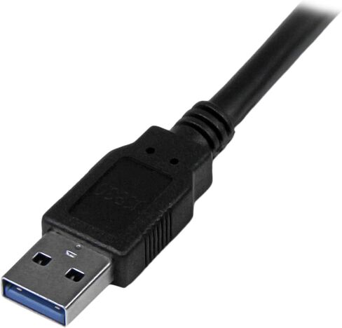 StarTech.com 3m 10 ft USB 3.0 Cable - A to A - M/M - Long USB 3.0 Cable - USB 3.1 Gen 1 (5 Gbps) (USB3SAA3MBK) in Saudi Arabia