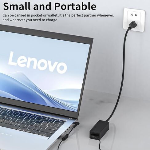 45W AC Charger fit for Lenovo IdeaPad 110 110-15 120 300 310 320 320-15 330S 510 710 Chromebook N22 N23 Flex 4 Flex 5 ADLX45NLC3 20V 2.25A Laptop Adapter Power Supply Cord in Saudi Arabia