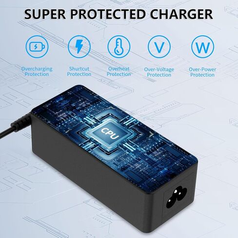 45W AC Charger fit for Lenovo IdeaPad 110 110-15 120 300 310 320 320-15 330S 510 710 Chromebook N22 N23 Flex 4 Flex 5 ADLX45NLC3 20V 2.25A Laptop Adapter Power Supply Cord in Saudi Arabia
