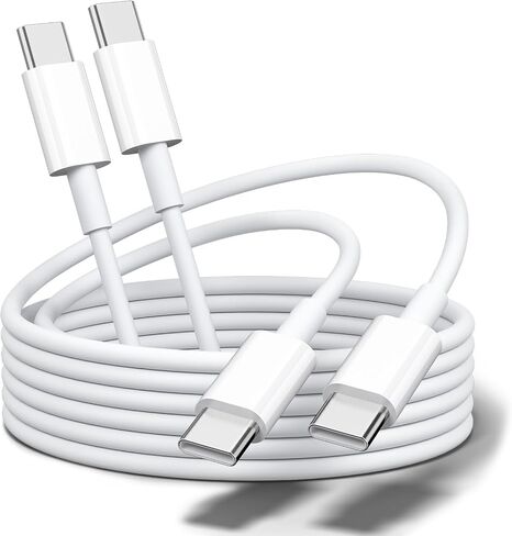 Meliya USB C to USB C Cable, Type C Fast Charging Cable for iPhone 15/15 Pro/15 Plus/15 Pro Max, MacBook Pro, iPad Mini 6/ Pro 2021, Samsung Galaxy S22/S23/S24/S24 Ultra, 2 PCS, 3.3ft in Saudi Arabia