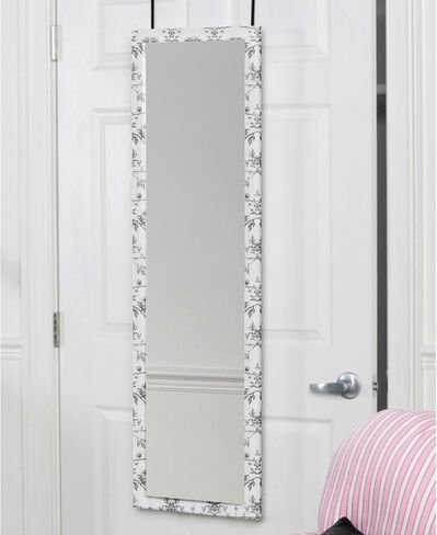 مرآة باب، DM1448BLK، مقاس 13.7 بوصة × 48 بوصة، أسود in Saudi Arabia