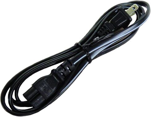 Black Power Cable Cord for Sharp AQUOS TV LC-52SB55U LC-52D82U Charging Replacement, Audio and Video Power Cables, Sharp TV Power Cord in Saudi Arabia