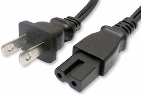 Black Power Cable Cord for Sharp AQUOS TV LC-52SB55U LC-52D82U Charging Replacement, Audio and Video Power Cables, Sharp TV Power Cord in Saudi Arabia