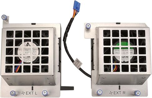 ترقية وحدة معالجة الرسومات استبدال مروحة التبريد اليسرى واليمنى لخادم Dell Poweredge T640 Tower Server K22DD 8DF31 in Kuwait