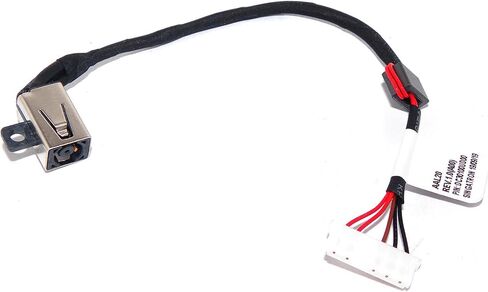 Replacement DC Power Jack Socket Charging Port Cable for Dell Inspiron 15 5566 5555 5558 5551 5559 5459 5458 5455 P51F P28E P64G KD4T9 DC30100VV00 DC30100UD00 in Saudi Arabia