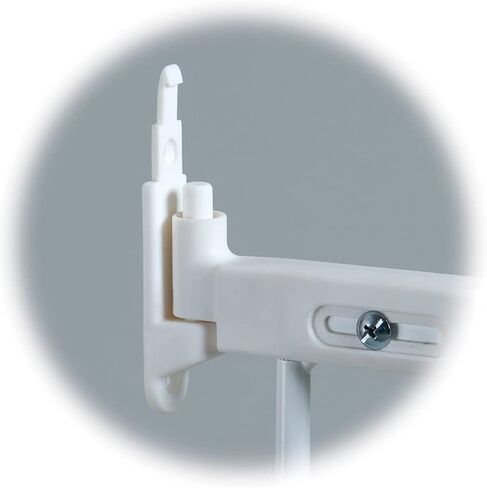 KidCo G2100 زاوية جبل سيفوي أعلى الدرج بوابة أطفال سريعة الفك لحجب السلالم أو الممرات، 42.5 × 30.5 بوصة، فولاذ، أبيض (عبوتان) in Kuwait