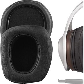 Geekria Elite Replacement Ear Pads for DENON AH-D600, AH-D7100 Headphones Ear Cushions, Headset Earpads, Ear Cups Cover Repair Parts (Black)