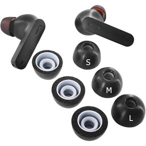 2 Layers Memory Foam Eartips Replacement for JBL Tune 230NC TWS Earbuds Earpad * Upgrade