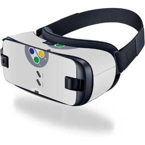 MightySkins Skin Compatible with Samsung Gear VR (2016) wrap Cover Sticker Skins Retro Gamer 1