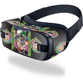 غلاف MightySkins متوافق مع Samsung Gear VR (2016) غلاف لاصق مغسول الدماغ