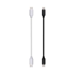 USB-C to USB-C Cables, 1.5 Feet, 5 Pack, for iPhone15/iPad/iPad Mini/iPadAir, Samsung Galaxy S8/S9/S10/S20/S21/S22/S23/S24, Samsung Tablets, etc. (White, 1.5 FT)