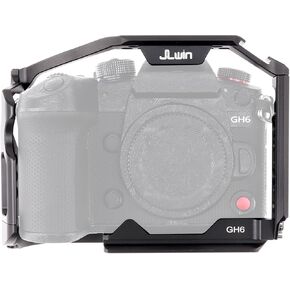 gh6 cage for Panasonic GH6 Camera,Quick Release Plate for Arca-Swiss,1/4" & 3/8" Screw Holes for Camera Accessories