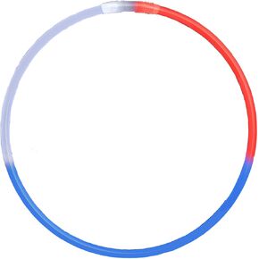 Glow Sticks Bulk Wholesale Necklaces, 100 22" White Glow Stick Necklaces. Bright Color, Glow 4-6 Hrs, Connector Pre-Attached, Sturdy Packaging, GlowWithUs Brand