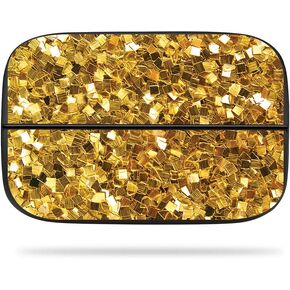 MightySkins Skin Compatible with Elgato Game Capture hd60s - Gold Chips | Protective, Durable, and Unique Vinyl Decal wrap Cover | Easy to Apply, Remove, and Change Styles | Made in The USA