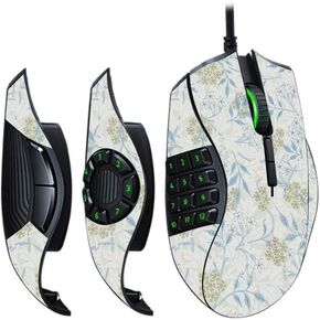 MightySkins Skin Compatible with Razer Naga Trinity - Jasmine | Protective, Durable, and Unique Vinyl Decal wrap Cover | Easy to Apply, Remove, and Change Styles | Made in The USA