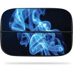 MightySkins Skin Compatible with Elgato Game Capture hd60s - Blue Flames | Protective, Durable, and Unique Vinyl Decal wrap Cover | Easy to Apply, Remove, and Change Styles | Made in The USA