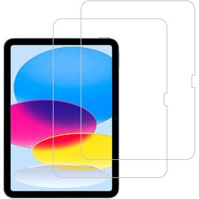 Design for Apple iPad 10th Generation 10.9 Inch (2022) Tempered Glass Screen Protector, Anti Scratch, Bubble Free,High Definition（2 Pack）