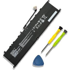 65Wh BTY-M57 Laptop Battery Replacement for MSI GP66 GP76 Leopard 10UE 10UG 10UH 11UE 11UG 11UH Vector GP66 GP76 12UE 12UG 12UH 12UGS Series 15.2V 4280mAh