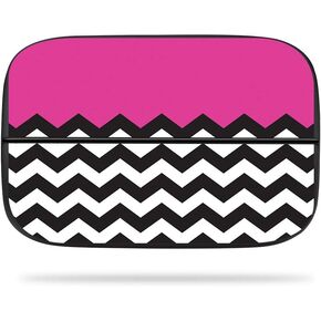 MightySkins Skin Compatible with Elgato Game Capture hd60s - Hot Pink Chevron | Protective, Durable, and Unique Vinyl Decal wrap Cover | Easy to Apply, Remove, and Change Styles | Made in The USA