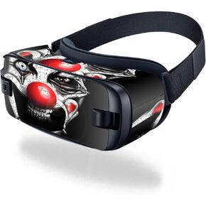MightySkins Skin Compatible with Samsung Gear VR (2016) wrap Cover Sticker Skins Evil Clown