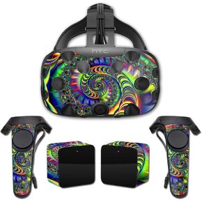 MightySkins Skin Compatible with HTC Vive Full Coverage - Acid | Protective, Durable, and Unique Vinyl Decal wrap Cover | Easy to Apply, Remove, and Change Styles | Made in The USA
