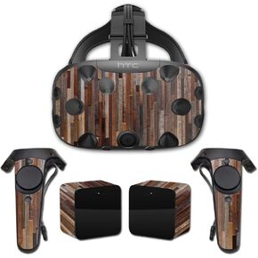 MightySkins Skin Compatible with HTC Vive Full Coverage - Woody | Protective, Durable, and Unique Vinyl Decal wrap Cover | Easy to Apply, Remove, and Change Styles | Made in The USA
